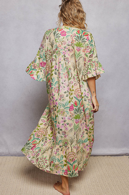 Eternal Blossom Maxi Dress