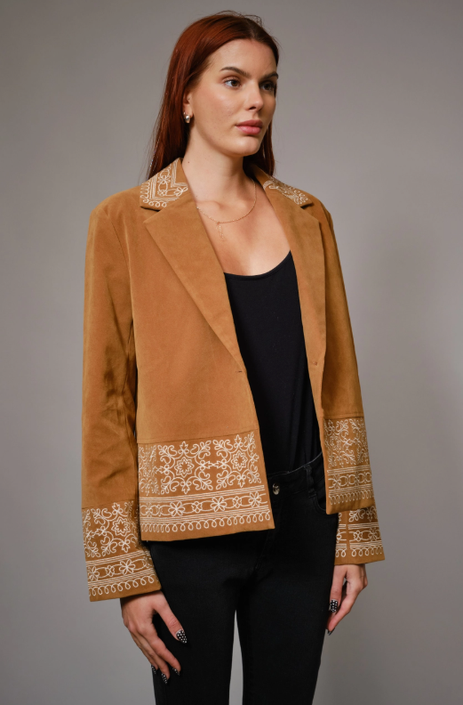 No Need To Per-Suede Me Jacket