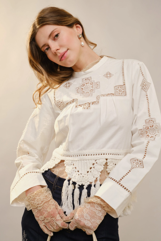 Always On My Mind Crochet Top