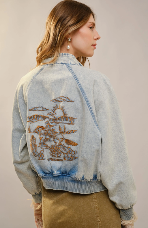 Country Roads Denim Jacket