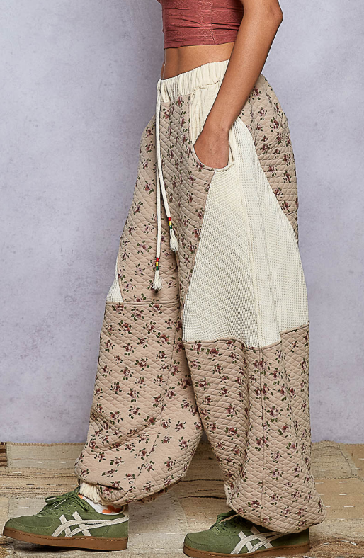 Comfy Quilted Pants *2 Colors*