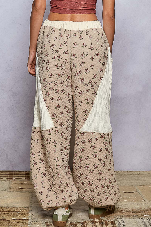 Comfy Quilted Pants *2 Colors*