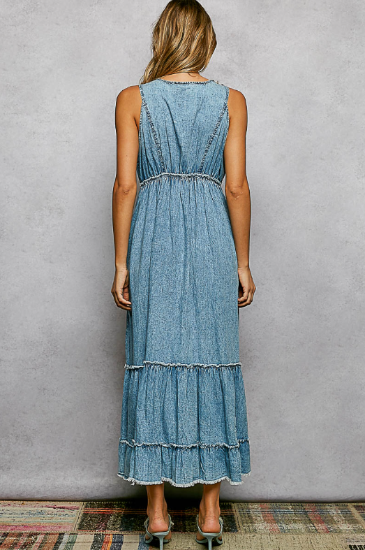 Blue Skies Denim Dress