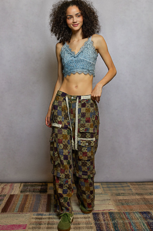 Don't Be Square Patchwork Pants