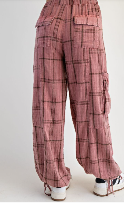 Mellow Mood Plaid Pants