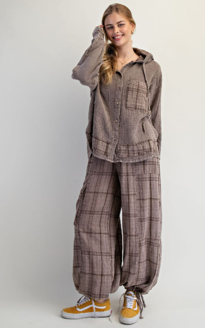 Mellow Mood Plaid Pants