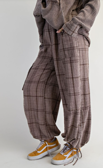 Mellow Mood Plaid Pants