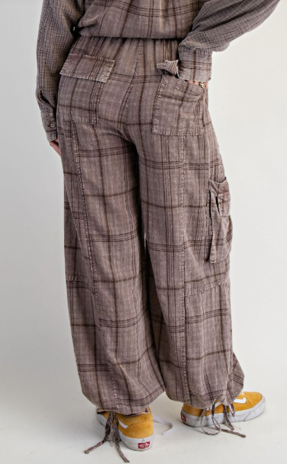 Mellow Mood Plaid Pants
