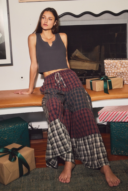 Cozy Morning Plaid Pants