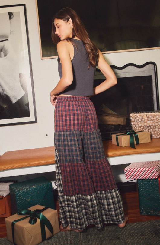 Cozy Morning Plaid Pants