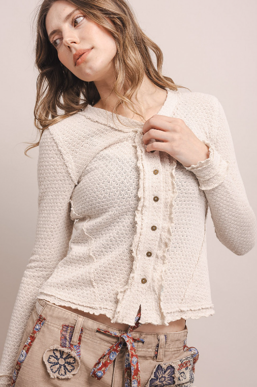 Vanilla Sky Knit Top