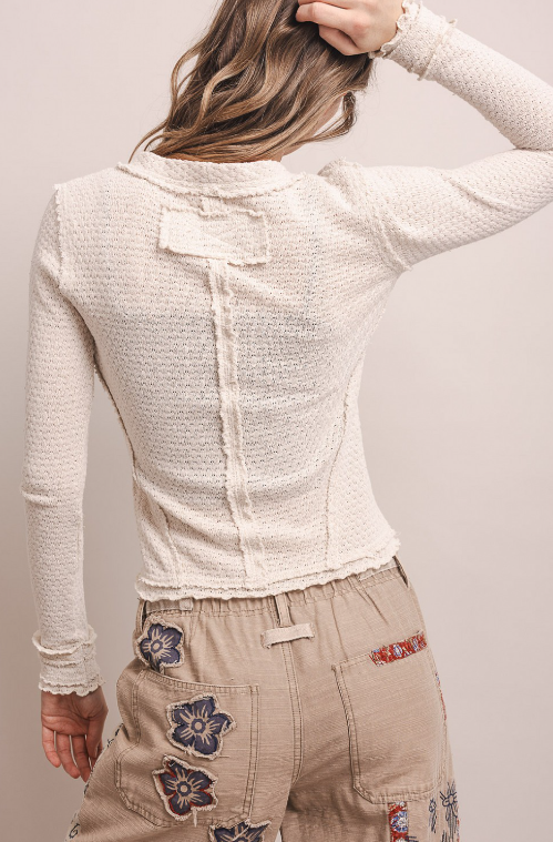 Vanilla Sky Knit Top