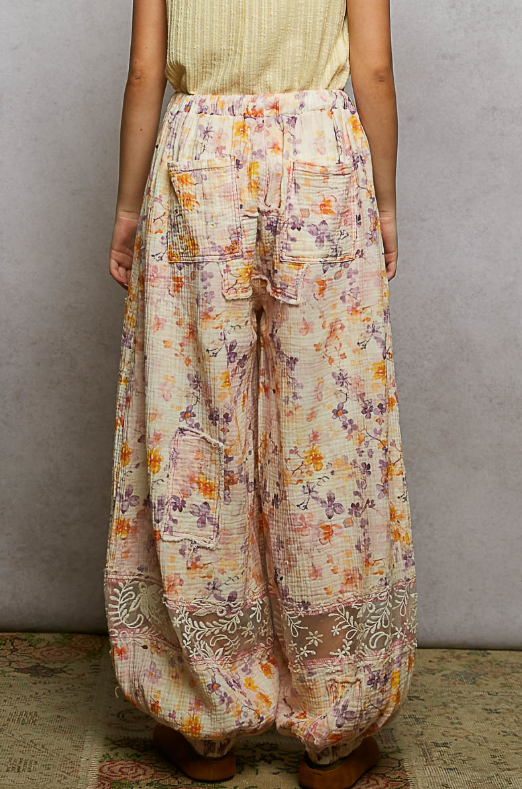 Flowers Forever Pants