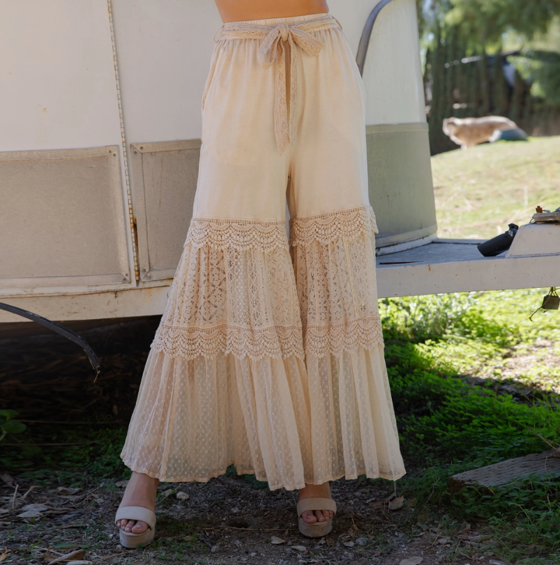 Dreams Never End Lace Pants