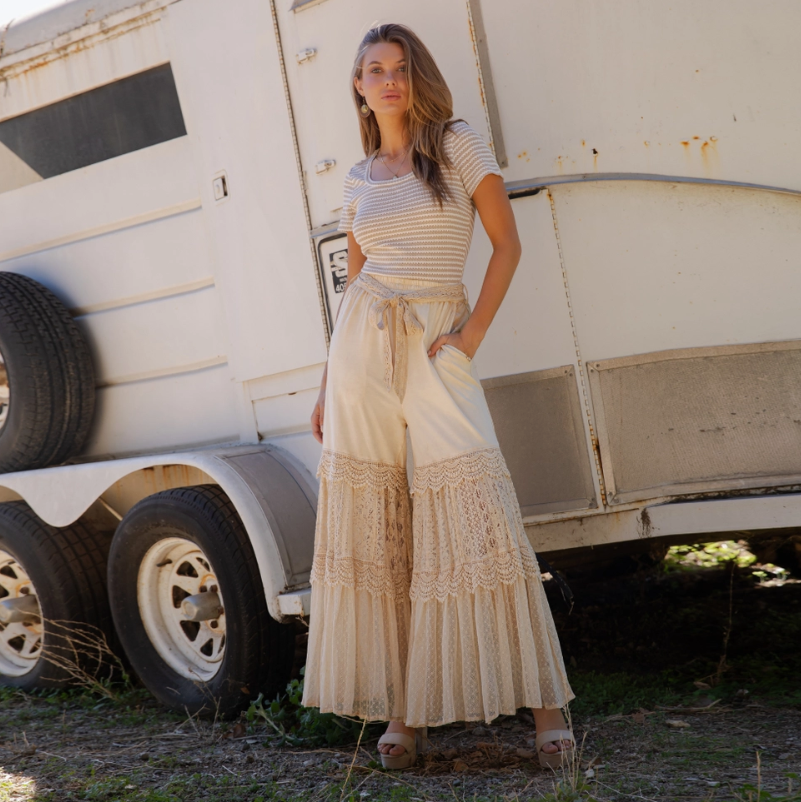 Dreams Never End Lace Pants