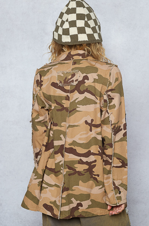Through the Generations Camo Blazer