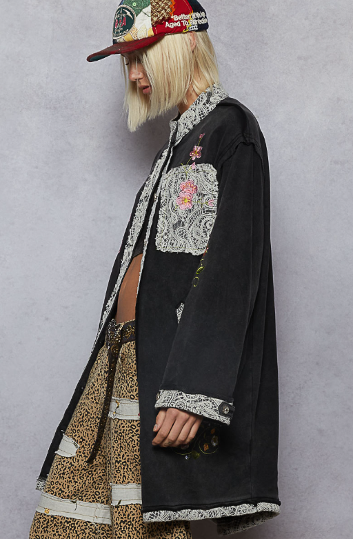 Forgotten City Embroidered Jacket