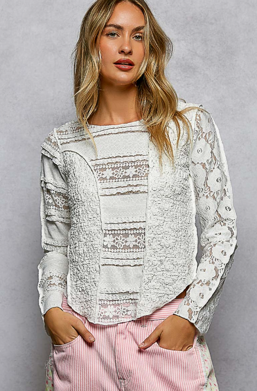Day to Night Lace Top *Final Sale*