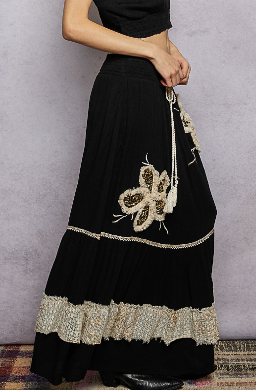 Sunlit Fields Maxi Skirt