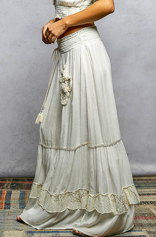 Sunlit Fields Maxi Skirt