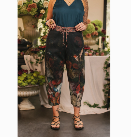 Flight Of Fancy Linen Pants