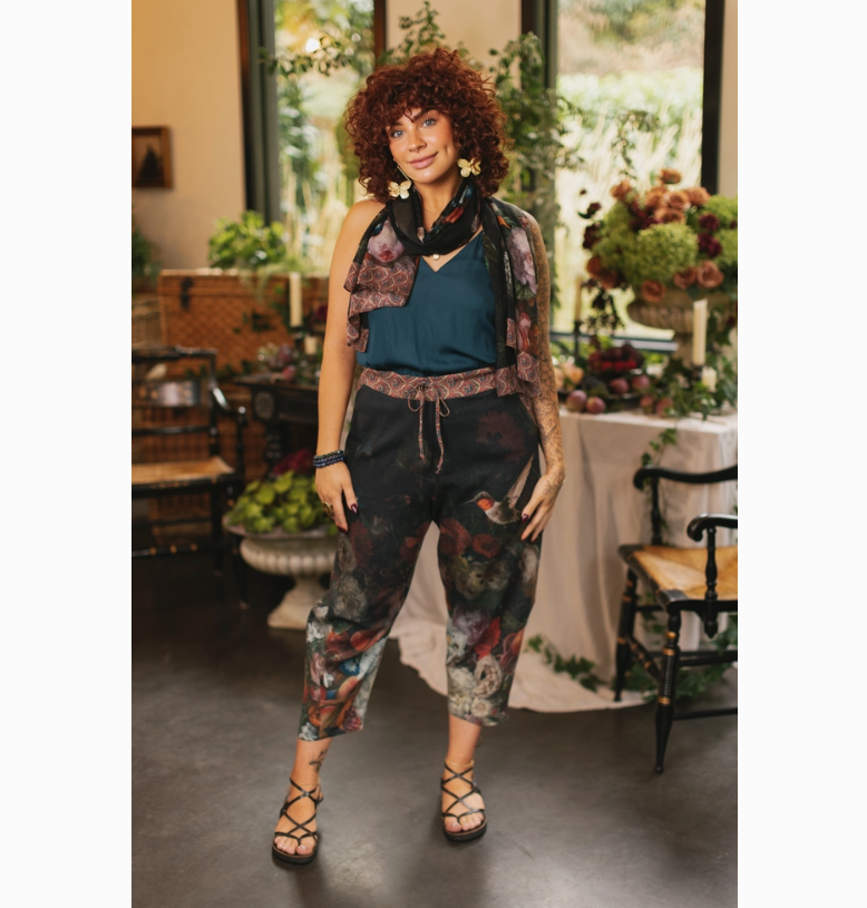 Flight Of Fancy Linen Pants