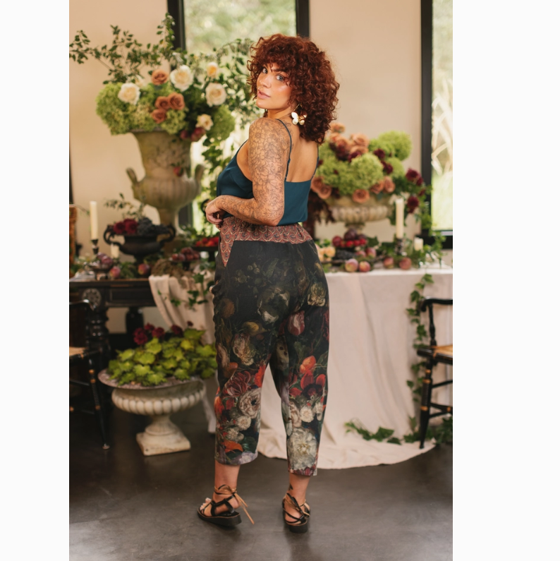 Flight Of Fancy Linen Pants