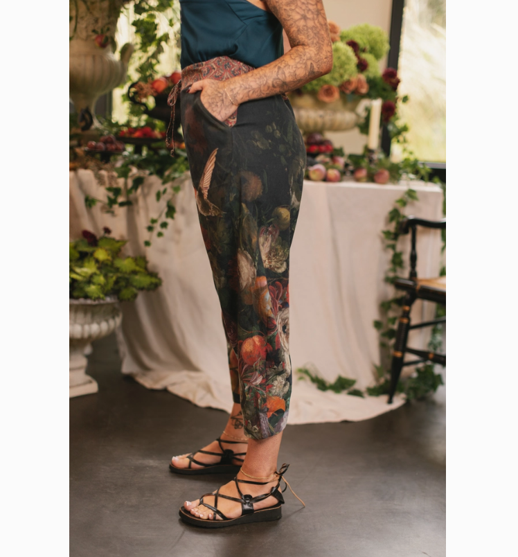 Flight Of Fancy Linen Pants