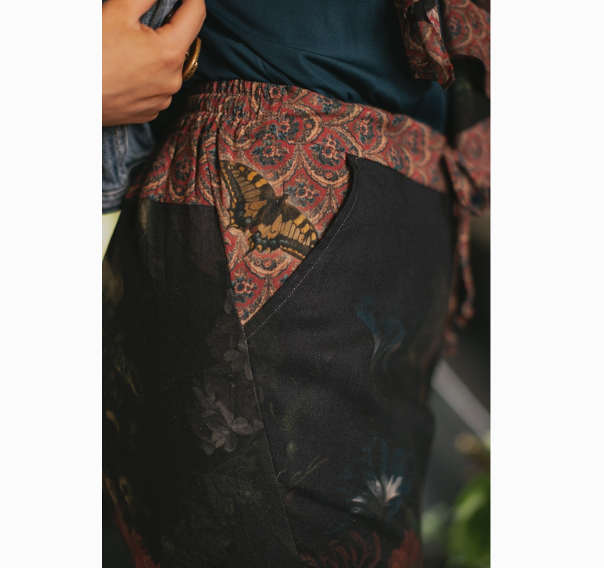 Flight Of Fancy Linen Pants