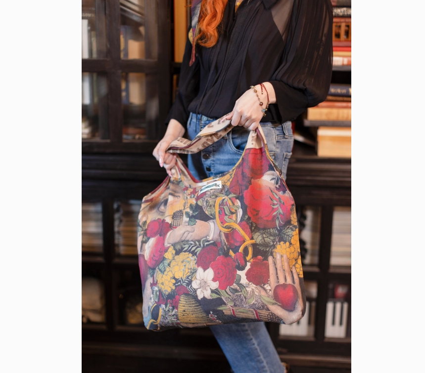 Friendship Love & Truth Linen Tote Bag