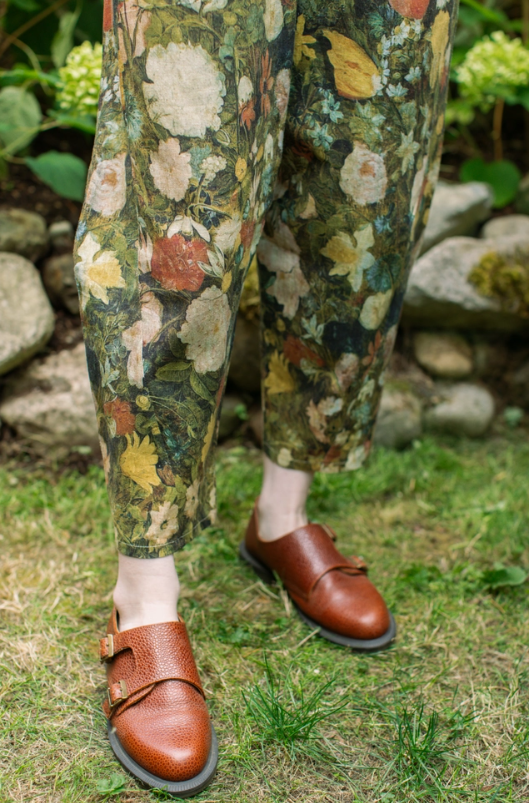 I Dream in Flowers Linen Pants