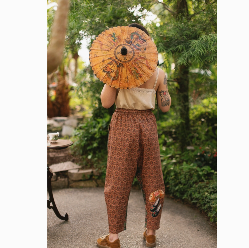 Secret Garden Linen Pants