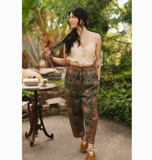 Secret Garden Linen Pants