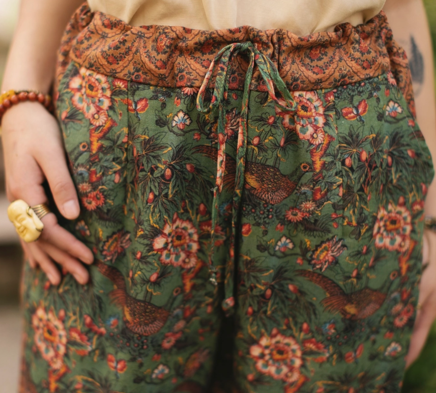 Secret Garden Linen Pants
