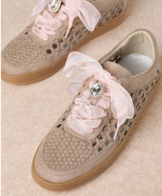 Giselle Woven Sneakers