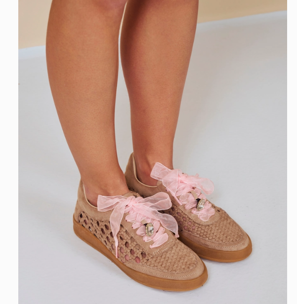 Giselle Woven Sneakers