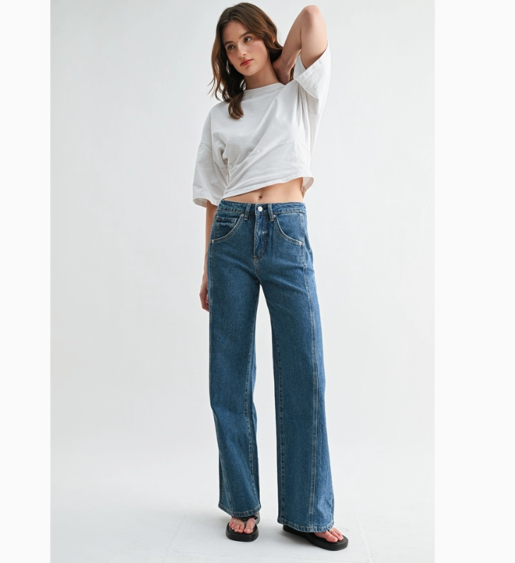 Mica Side Panel Jeans