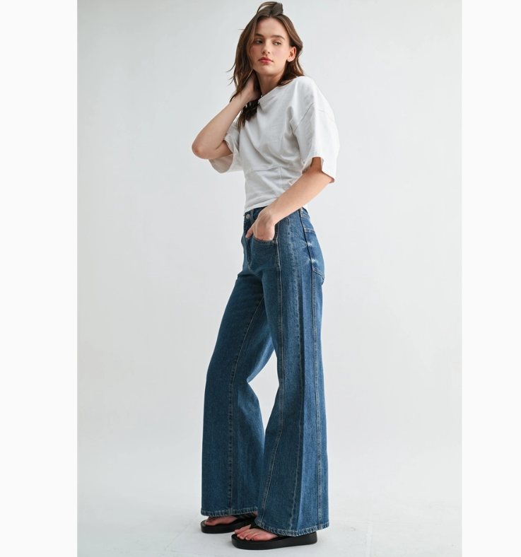 Mica Side Panel Jeans