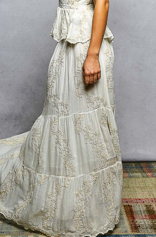 Enchanted Vines Maxi Skirt