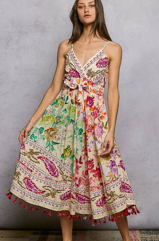 Garden Party Midi Dress