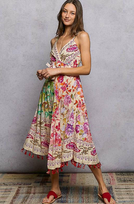 Garden Party Midi Dress