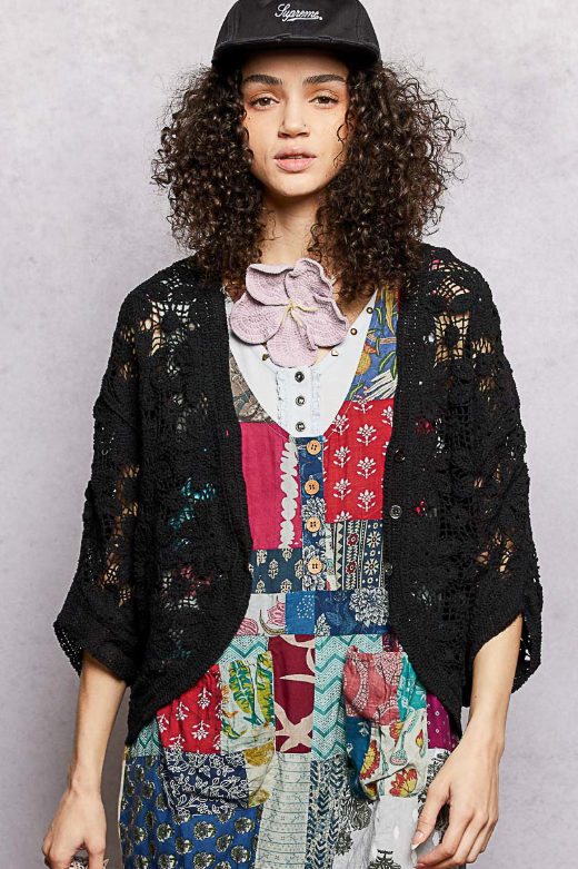 Goes With Anything Crochet Cardigan