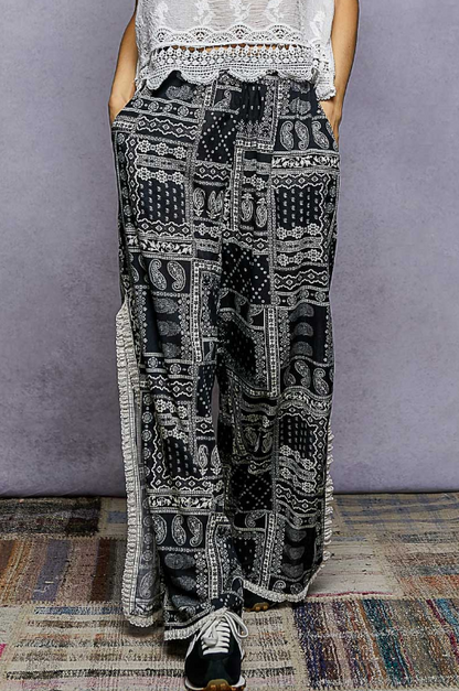 Side Slit Pants *Final Sale*