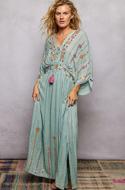 Island Muse Maxi Dress