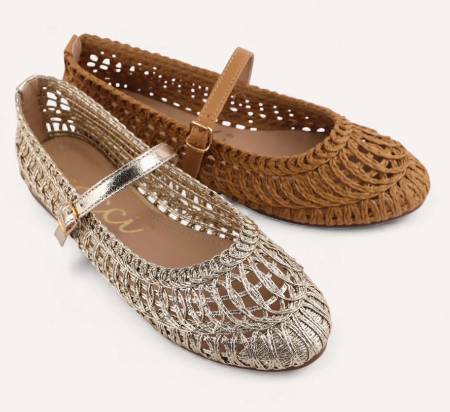 Mary Jane Woven Flats *Final Sale*