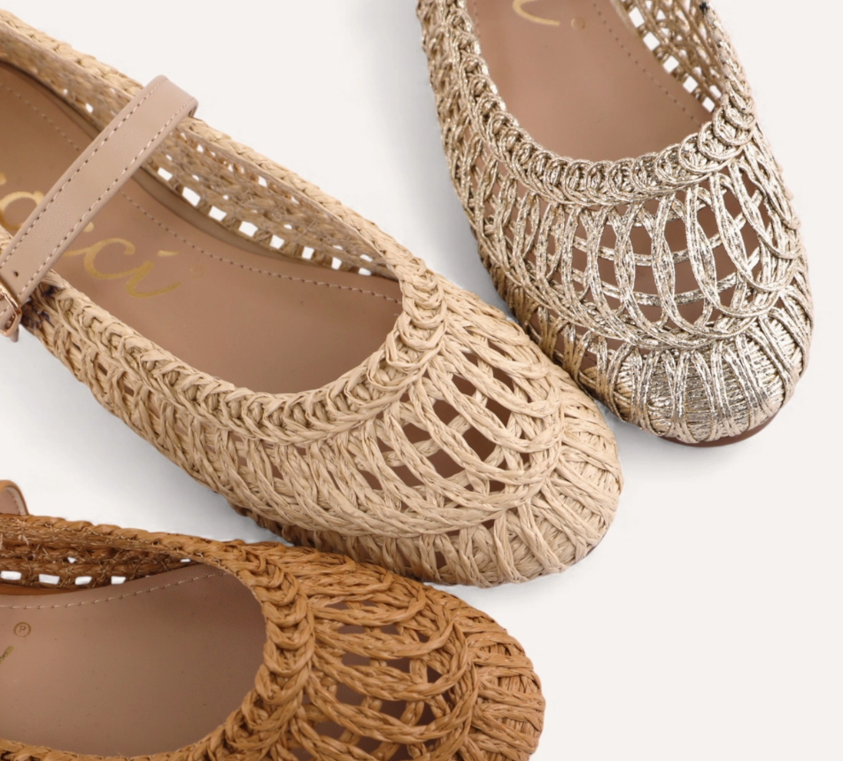 Mary Jane Woven Flats *Final Sale*