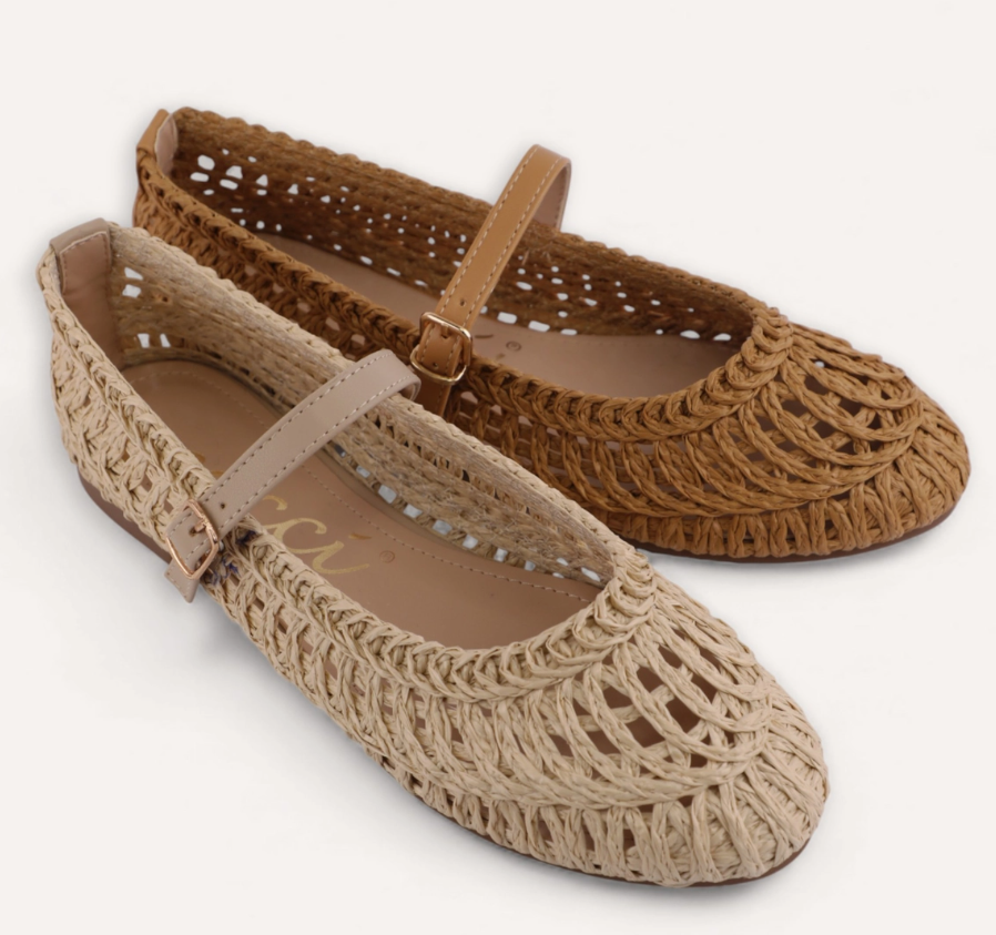 Mary Jane Woven Flats *Final Sale*