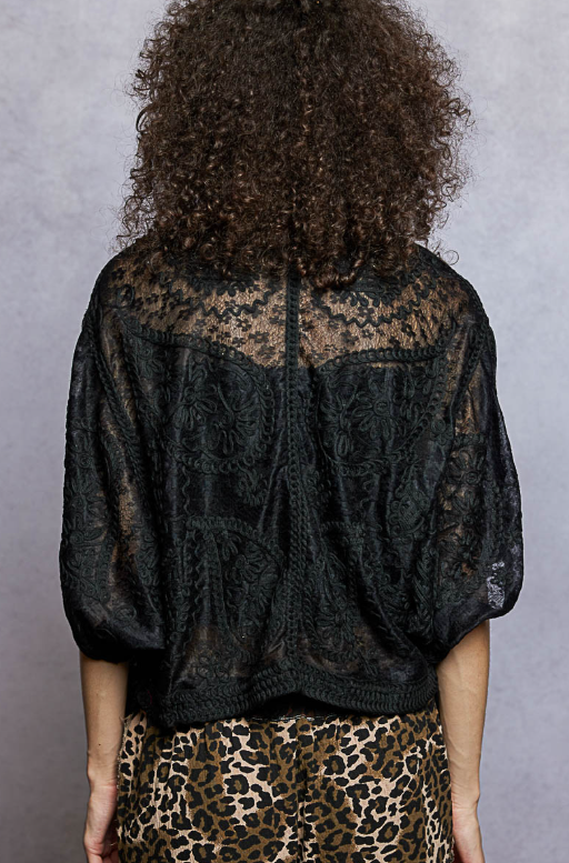 Cloud Drifting Embroidered Cardigan