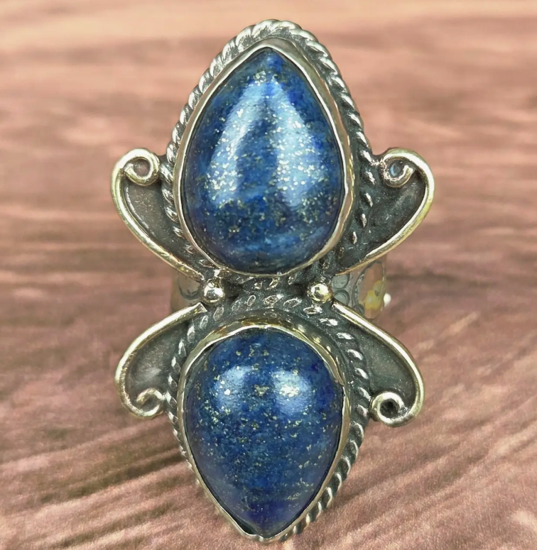 Lapis Nepalese Ring