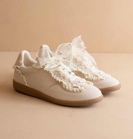 The April Lace Retro Sneakers